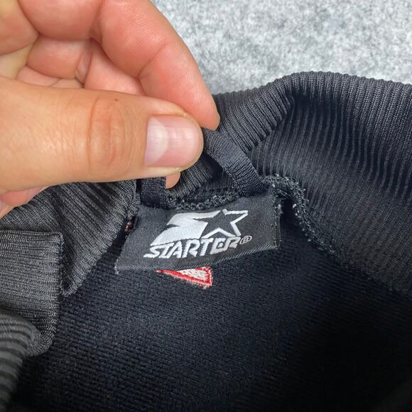 starter jacket mens XL vintage y2k fullzip Jersey sports y2k hiphop team light - Picture 6 of 12